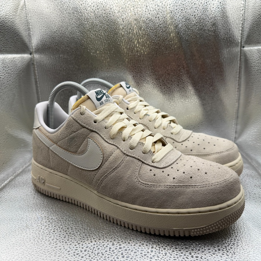 Size 9 Nike Air Force 1 Low '07 Light Orewood Mens Athletic Sneakers FQ8077-104